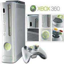 X box 360 with accessories