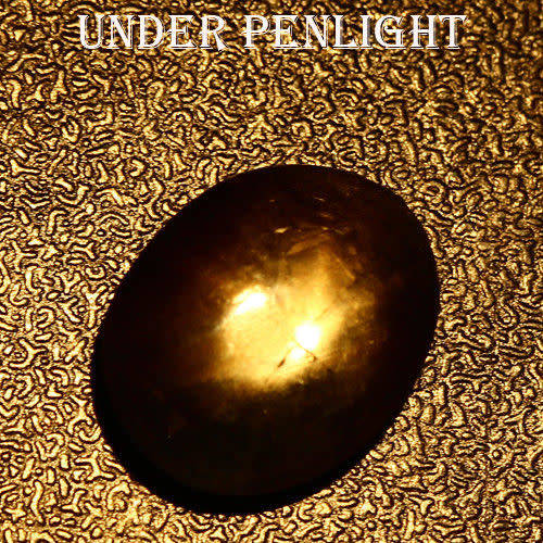 4.74cts Black Natural Star Sapphire Thailand