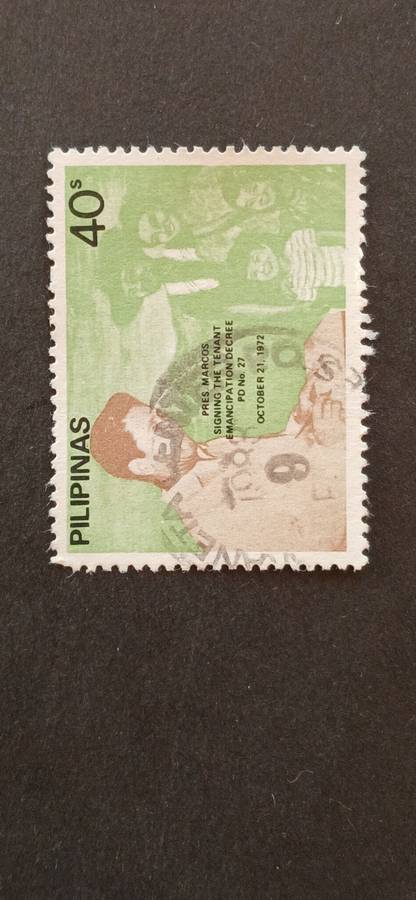 PHILIPPINES 1982 10TH ANNIV OF TENANT EMANCIPATION DECREE