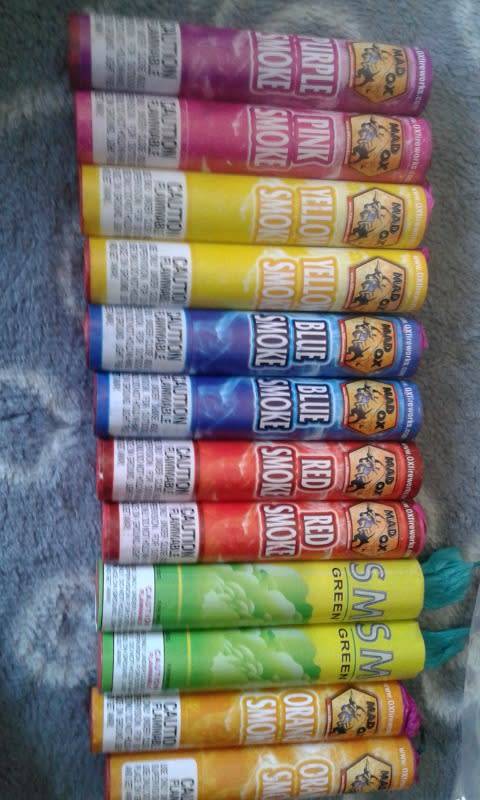 Colour Smoke grenades