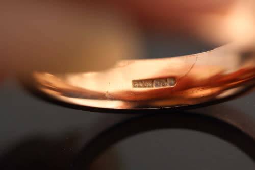 CHUNKY 9CT ROSE GOLD WEDDING BAND