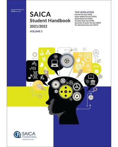 SAICA Student Handbook 2021/2022: Volume 3 - FREE SHIPPING
