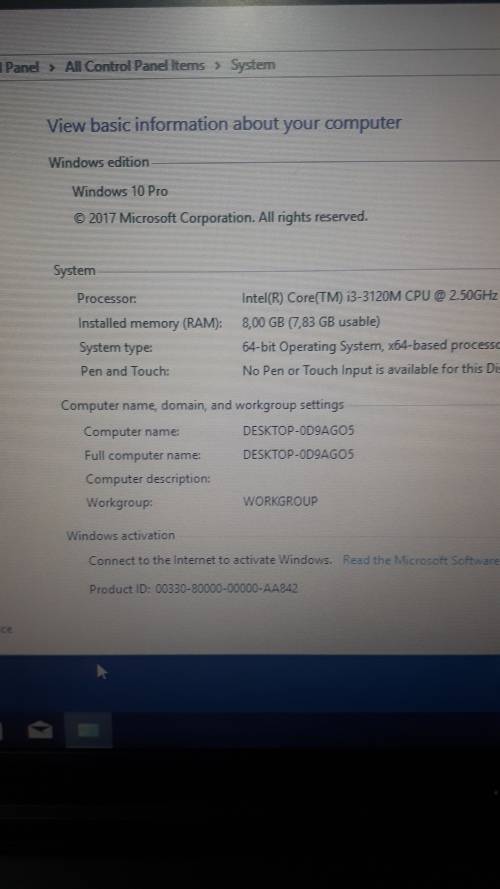 Lenovo i3 8GB