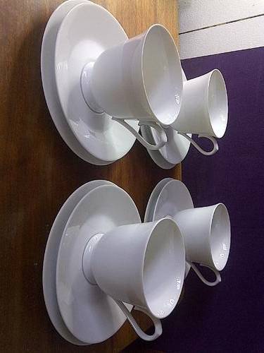 Set of Four Noritake Trios
