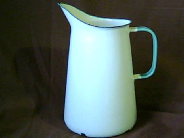 ANTIQUE ENAMEL JUG - KOCKUM SWEDEN GREAT COLLECTORS ITEM