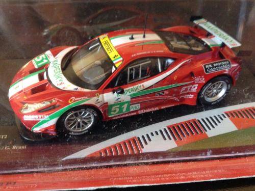 Ferrari 458 Italia GT2 6h Imola 2011 - Ferrari Collection 1:43 scale (Car only no magazine)