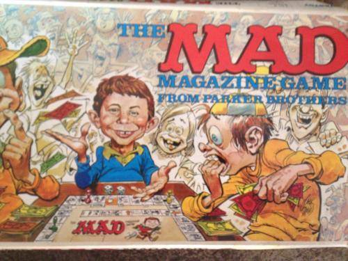 The Mad Magazine Board Game - Parker Brothers 1979
