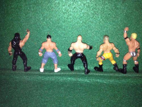 Slot Car Scenery - 5 x Wrestlers lot 2 1:32 Scale