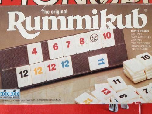 The Original Rummikub - Travel Edition - 1991 Kodkod International Games Ltd