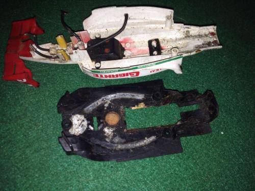 Ninco - F1 Body + Chassis - Spares or Repair or Scenery - 1:32 Scale