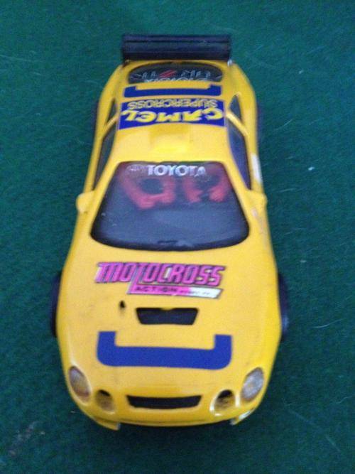 Ninco Toyota Celica GT Four Body+Chassis (unknown motor) - Spares or Repair or Scenery - 1:32 Scale
