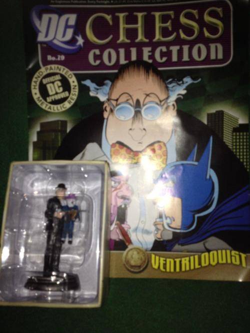 DC Chess Collection - Ventriloquist c/w Magazine no 29 Eaglemoss Collections