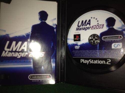 LMA Manager 2005 - Playstation 2 (PS2)