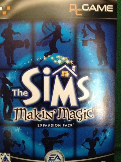PC - The Sims - Makin Magic - Expansion Pack