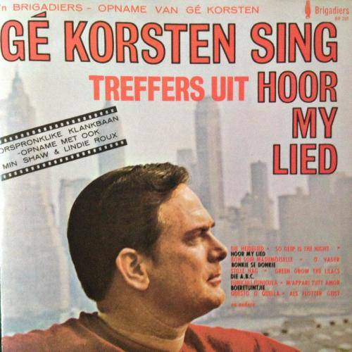 CD - Ge` Korsten - Sing Treffers uit Hoor My Lied