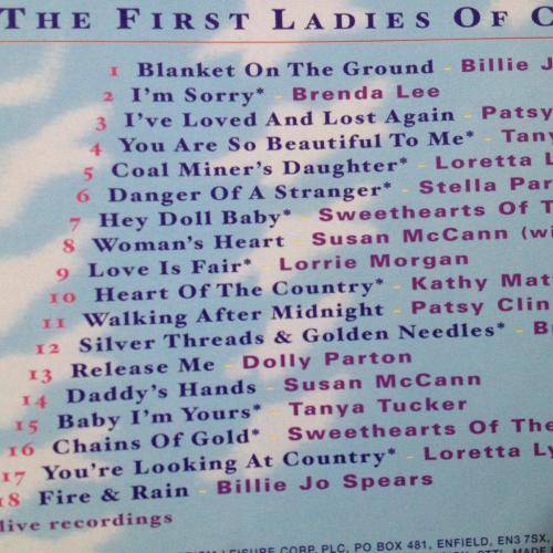 CD - Legends of Country - The First Ladies of Country