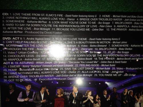 CD - David Foster & Friends - You're The Inspiration (CD + DVD)