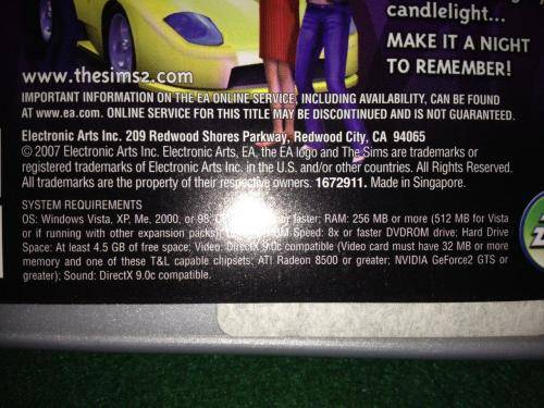 PC - The Sims 2 - Deluxe