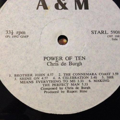LP - Chris De Burgh - Power of Ten