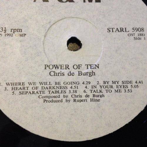 LP - Chris De Burgh - Power of Ten