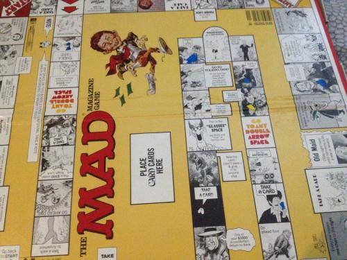 The Mad Magazine Board Game - Parker Brothers 1979