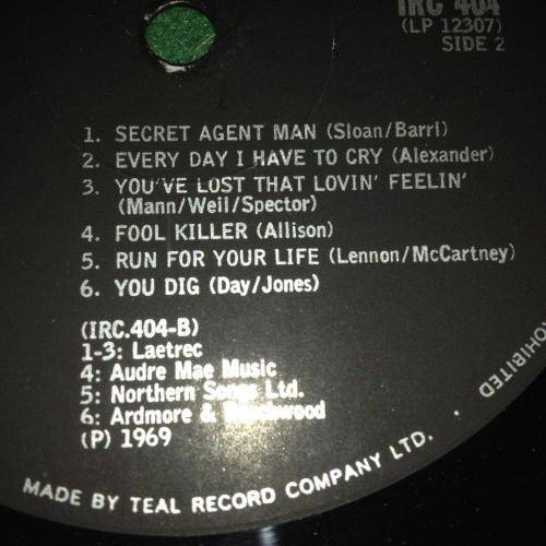 LP - Johnny Rivers - The Soul of - Recorded Live and then some
