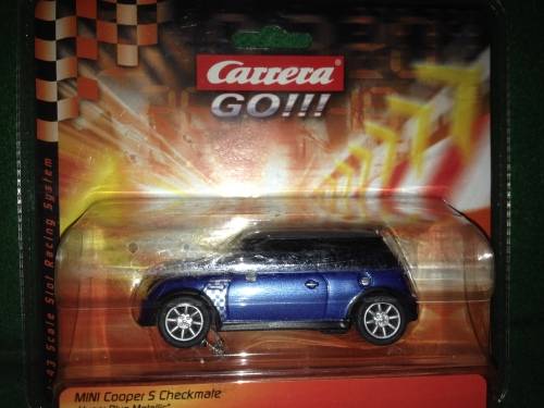 Carrera Go - Mini Cooper S Checkmate - 1:43 Scale