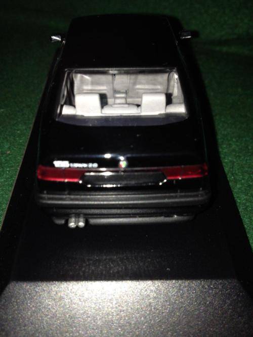MiniChamps - Alfa Romeo 155 Saloon - Black (NOS)