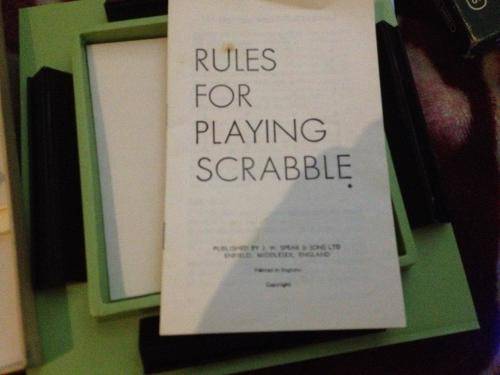 Vintage Travel Scrabble - Made in England - Spears Games