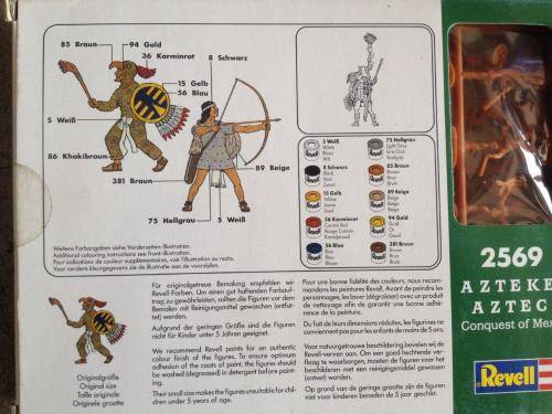 Revell - Aztecs - Conquest of Mexico 1:72 Scale - Plastic Model Kit