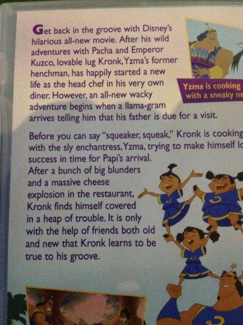 DVD - Walt Disney - The Emperor's New Groove 2: Kronk's New Groove