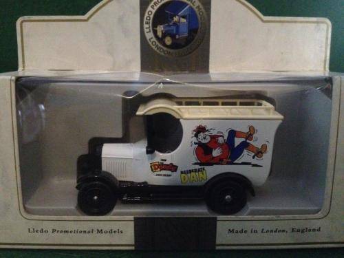 Lledo Promotional - Desperate Dan From ` The Dandy Comic` White Truck (NOS)