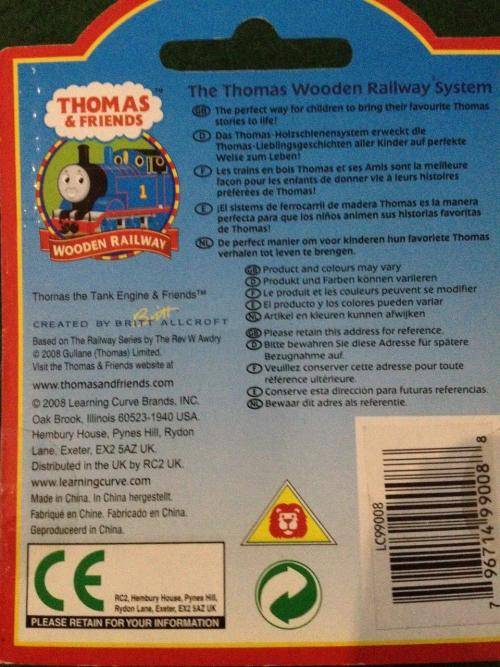 Thomas & Friends - Bertie - Wooden Railway (NOS)