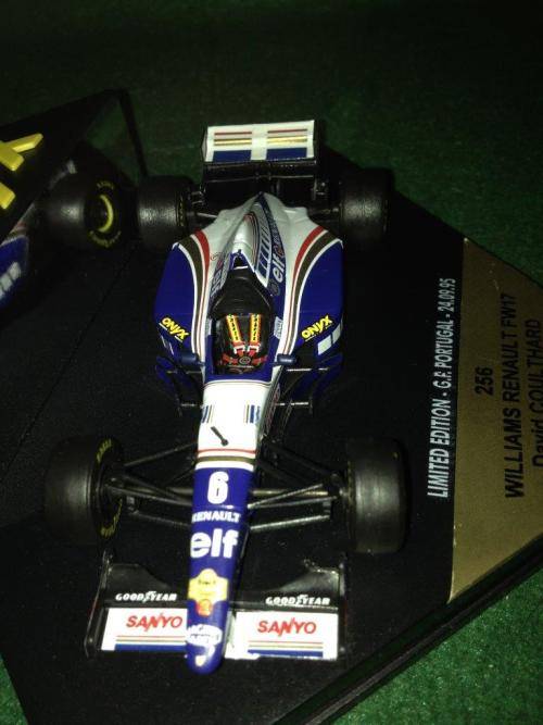 ONYX - 256 Williams Renault FW17 David Coulthard (F1 Formula One)