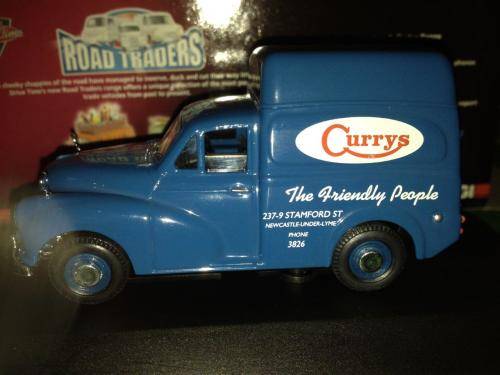 Corgi - Morris 1000 Van Currys - Road Traders Limited Edition (NOS - New old Stock)