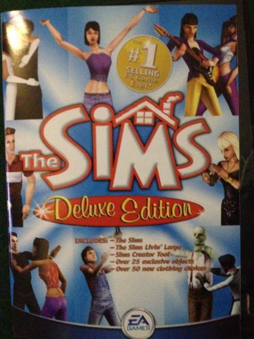 PC - The Sims Deluxe Edition  - PC Game -