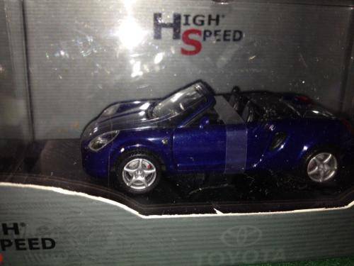 High Speed  - Mazda MR2 Blue 1:43 Scale (NOS - New old Stock)