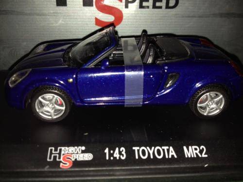 High Speed  - Mazda MR2 Blue 1:43 Scale (NOS - New old Stock)