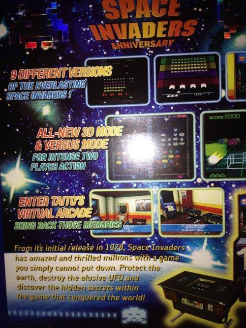 PS2 - Space Invaders Anniversary Since 1978