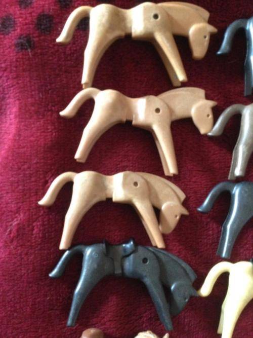 Playmobile  28 Pieces, People Horses Animals, Accessories