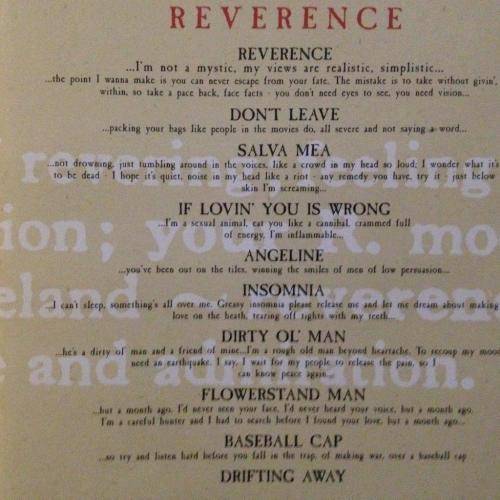 CD - Faithless - Reverence