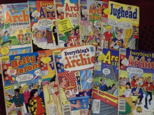 Job Lot 10 x Vintage Archie Comic