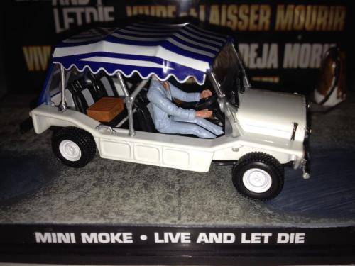 Mini Moke - Live and Let Die - James Bond Car Collection no24 1:43 Scale Die Cast