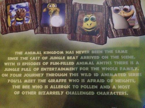 DVD - Jungle Beat - Joing The Mini Safari 13 Episodes