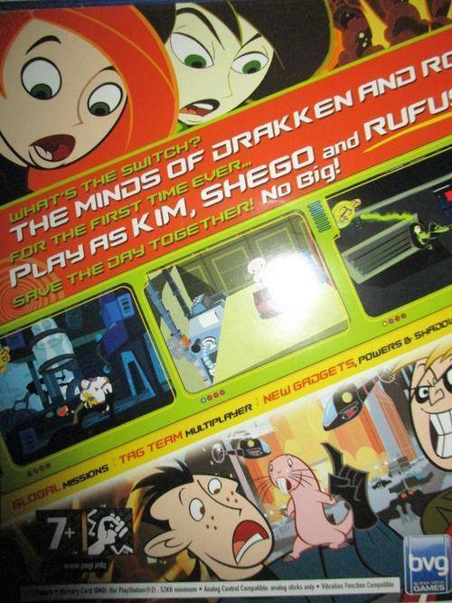PS2 - Disney's Kim Possible: What's the Switch? - Playstation 2