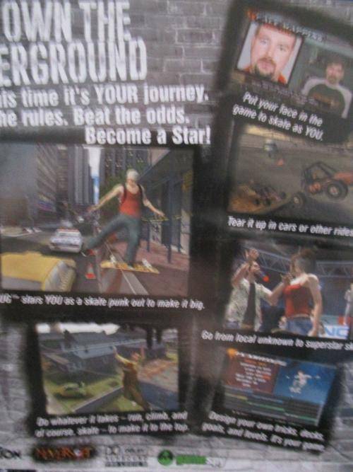 PS2 - Tony Hawk's Underground