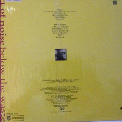 L.P. - Art of Noise - Below The Waste