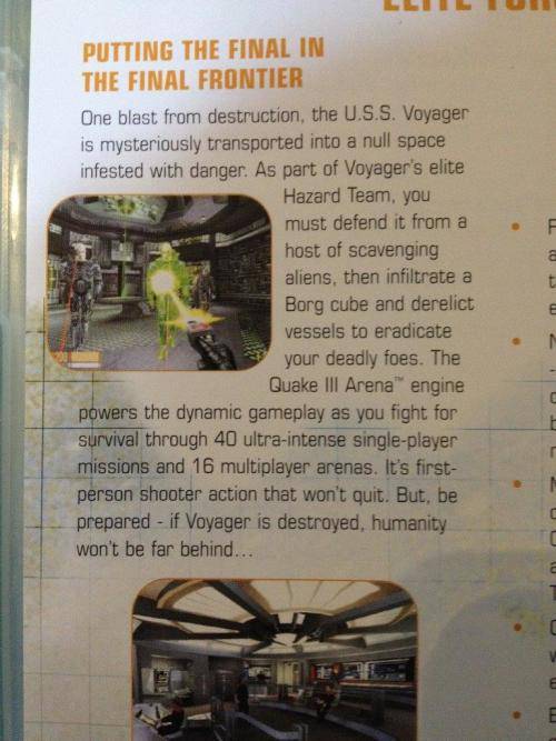 PC - Star Trek Voyager Elite Force