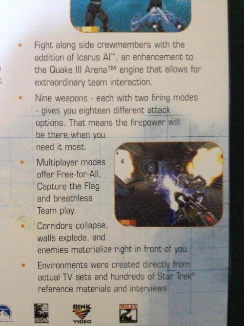 PC - Star Trek Voyager Elite Force