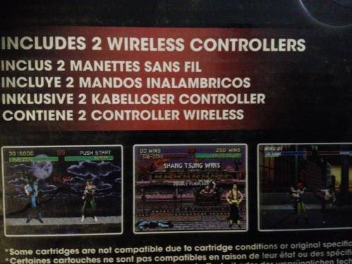 SEGA Mega Drive Classic Game Console c/w 80 Built in Games - compatible with Mega Drive Cartridges